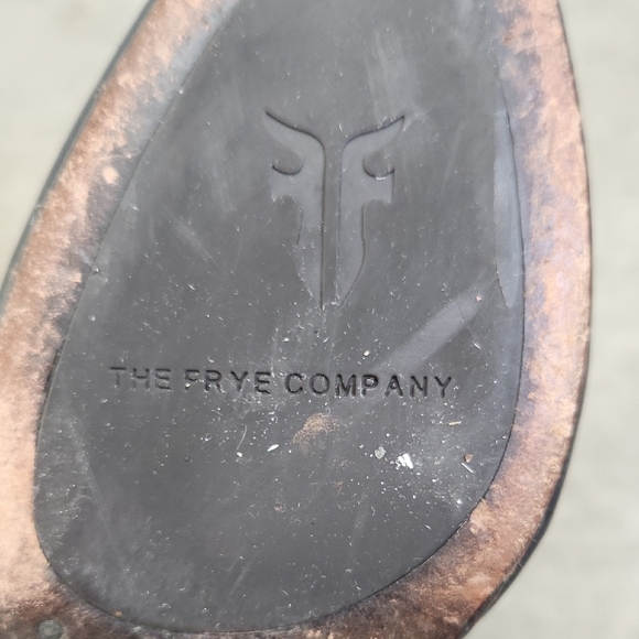 Frye Womens Leather Miranda Heeled Slouch Midcalf Boot Black Size 9 - Picture 2 of 12